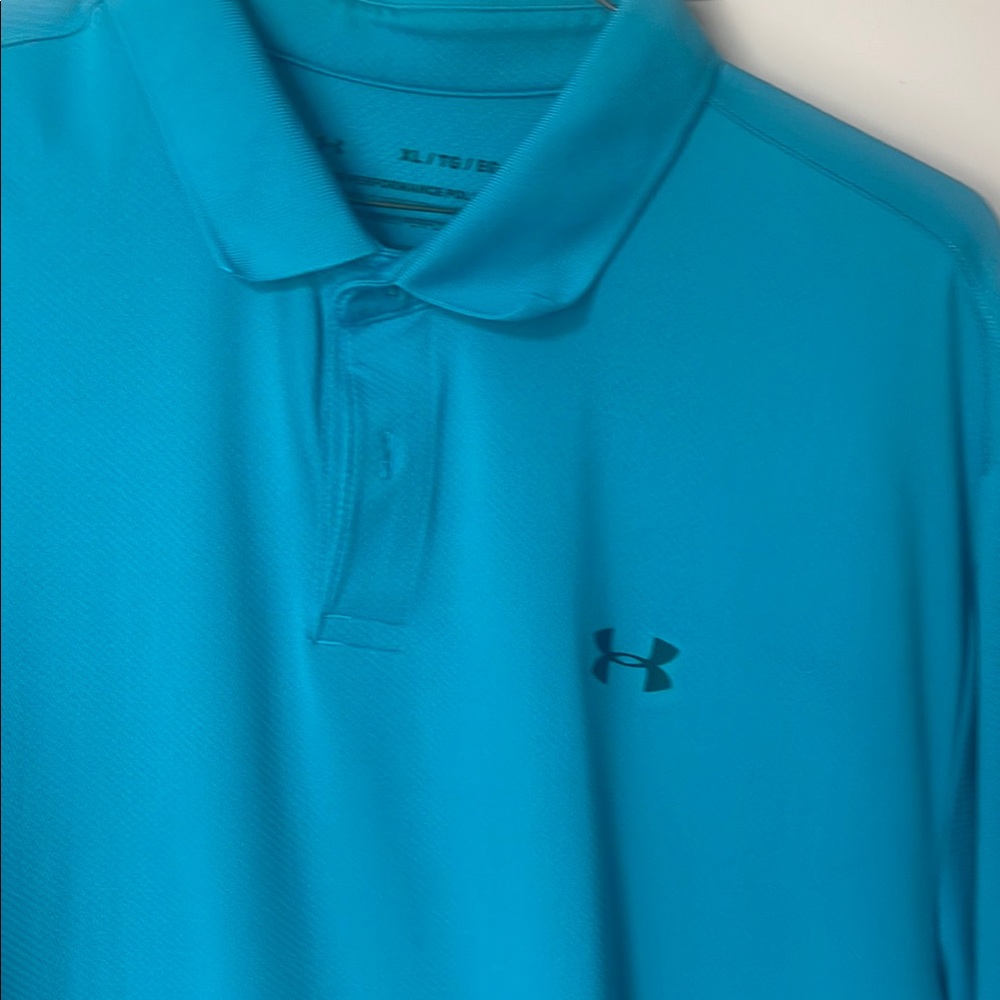 Under Armour Men's Blue Polo Shirt